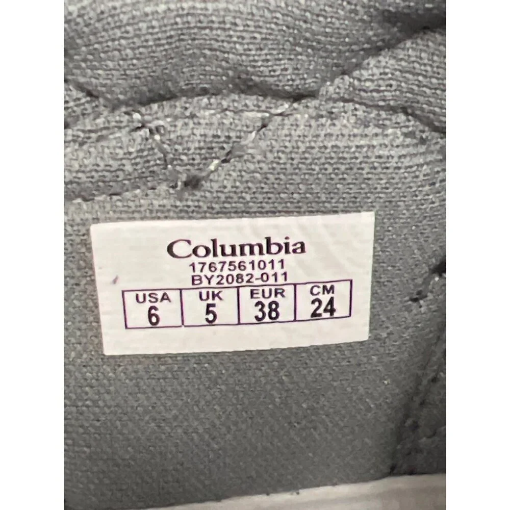 NEW! Columbia Techsun Wave Youth 1767561011 Shark Grey Sandals Youth Size 6